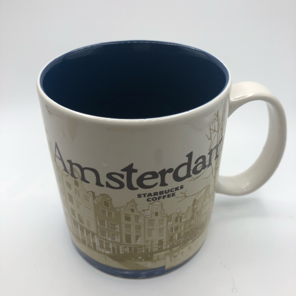 Starbucks Amsterdam Global Icon City Mug 16 Oz Original EC 2016